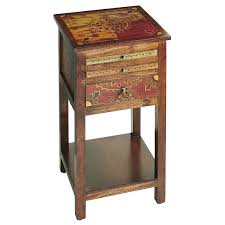 Suzani Pedestal Game Table Table End Tables Table Games