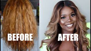 Why does hair turn orange? How To Tone Your Brassy Orange Hair At Home Youtube
