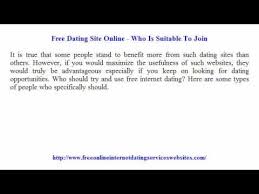 As you set up your free profile, simply describe the type of person the app is free to download and you have unlimited access to profiles, swiping and sending messages. Free Dating Site Online Who Is Suitable To Join Youtube 2021 2020