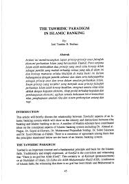 Kosa kata istilah dan maksudnya tahun 3. Pdf The Tawhidic Paradigm In Islamic Banking