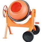 Lena 05004 - Bétonnière 29 cm, mélangeur Orange, Grand mélangeur de Ciment  pour la Plage, mélangeur avec Fonction réaliste, Jouet de Sable pour Les ...