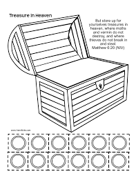 Cut And Paste Bible Activity Worksheet Treasures Heaven