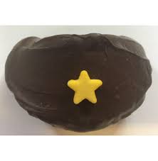 Chocolate Fortune Cookies - Star Decoration