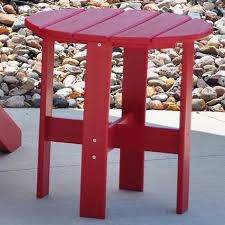 Side Table For Adirondack Chair Rustic Furniture Rustic Chair Table