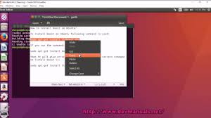 How To Install Boost On Ubuntu Youtube
