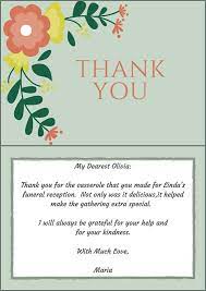 Thank you for the most generous and kind gift that you sent. 33 Best Funeral Thank You Cards Love Lives On