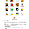 The laboratory fire safety compliance checklist includes information on preventing fire emergencies in your lab. 1