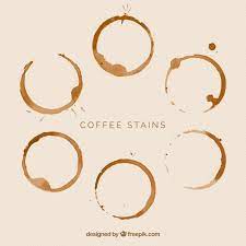 Download Realistic Coffee Cup Stain Collection For Free Coffee Graphics Logo Design Coffee Coffee Ring Art