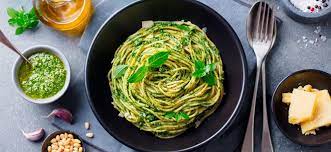 Pasta Con Salsa Verde Crema De Leche Alqueria