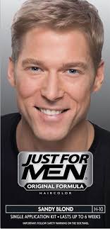 Just For Men Original Formula Shampoo Men S Hair Color Sandy Blond Pack Of 3 Mens Hair Colour Just For Men Shampoo Hair Color