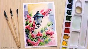 Shiba Basan On Twitter Scene Of Beautiful Lamp Watercolor Painting Art Design Blackandwhite Artist Picture Illustration Watercolorpainting Colours Abstract Gallery Artoftheday Graphic Aquarella Drawings Fineart Beautifull You can hang it in your a beautiful watercolor painting idea is of a sailboat sailing in the sea.