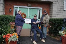 Very Caring People Bring Joy to a Deserving Peru, NY Veteran