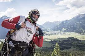 The world's toughest adventure race is on. Red Bull X Alps 2017 Pal Takats Professional Extreme Sportsman