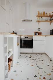 Carrelage Terrazzo Mist Marbre 100 Naturel Blanc Multicolore 60x60 Cm Kitchen Room Design Kitchen Interior Home Kitchens