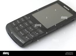 Studio shot of a Nokia X3-02, a hybrid ...