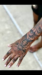 Faisal Al Lami Blue Ink Tattoos Dark Skin Tattoo Tattoos