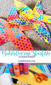 Maybe you would like to learn more about one of these? Bubble Wrap Starfish Craft Beach Crafts For Kids Starfish Craft Ocean Kids Crafts