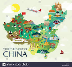 China ist nicht gerade für seine nationalparks oder sehenswürdigkeiten in der. China Stadt Vektor Vektoren Stockfotos Und Bilder Kaufen Alamy