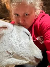 Beautiful Sage ￼made her arrival early this morning. Mama held onto her for  a while but all is great with mom and baby. I will say the smartest calf  I've had in