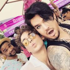 Great time last night at DTLA Proud with my love (and Jovan photobombing !)