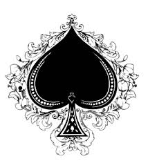Black Ace Of Spades Logo Spade Heart Idea Ace Of Spades Tattoo Ace Tattoo Spade Tattoo