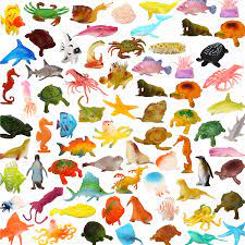 Download Amazon Com Ocean Sea Animals 78 Piece Mini Sea Life Creatures Toys Set Valefortoy Plastic Underwater Sea Animals Learning Toys For Boys Girls Kids Toddlers Party Bag Stuffers Gift Prize Pinata Sensory Toy