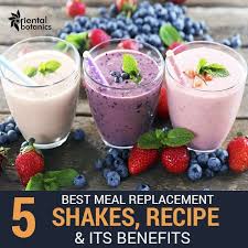 5 Best Meal Replacement Shakes Recipe Its Benefits Homemade Protein Shakes Organic Meal Replacement Shakes Best Protein Shakes