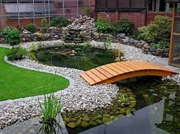 Small Garden Landscaping Ideas For Frontyard 01 Ponds Backyard Pond Landscaping Backyard Water Feature