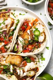 You'll definitely go back for seconds! Baked Fish Tacos Midwest Foodie