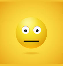 Depending on the situation straight face emoji can mean whatever. or i don't really know what else to say! the neutral face emoji appeared in 2010, and now is mainly known as the straight face emoji, but also may be reffered as the line emoji. Straight Face Emoji Vector Images Over 110