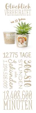 Geschenke Und Deko Zum 35 Hochzeitstag Leinwandhochzeit Leinwand Hochzeit Leinwandhochzeit Hochzeitstag