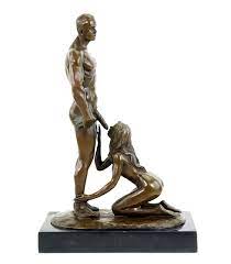 Amazon.com: Kunst & Ambiente - Blowjob Statue - Sex Bronze Figure - Oral -  Erotic Pair of Lovers - Signed M.Nick - Nudes - Height: 33 cm - Width: 22  cm - Bedroom - Decoration - 100% Bronze : Home & Kitchen