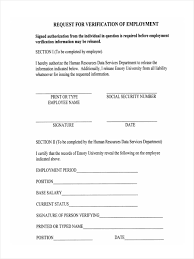 3 using a social security employment report. Free 7 Employment Verification Request Forms In Pdf