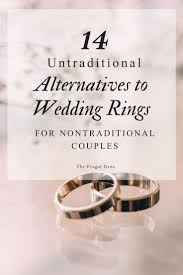14 Inexpensive Wedding Ring Alternatives For Nontraditional Couples Alternative Wedding Rings Inexpensive Wedding Rings Wedding Rings