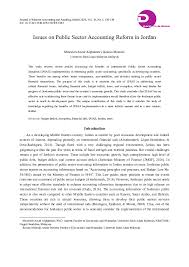 Maybe you would like to learn more about one of these? Pdf Issues On Public Sector Accounting Reform In Jordan Moawiah Alghizzawi Academia Edu