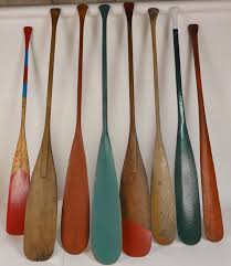 Lost Found Art Canoe Paddle Decor Paddle Decor Painted Paddles