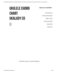 Ukulele Chord Chart Ukalady Co By 4tb99 Issuu