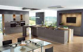 Kuche Hochglanz Grau Fronten Lack Kuchenfronten Glanzend Idee Design Moderne Kuche Ewe Kuchen L Kuche Modern