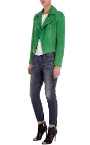 Red Leather Jacket Fashion Karen Millen
