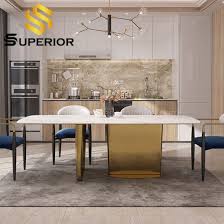 Shop the finest dining room furniture from the comfort of your home. China Furniture Restaurant Gold Metal Unique Dining Room Table China Modern Table Dinner Table
