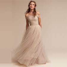 Romantic Champagne Soft Tulle Beach Wedding Dress Tulle Wedding Dress Wedding Dresses Photos Gorgeous Wedding Dress