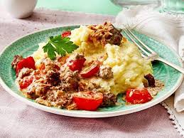 Weisse Bolo Mit Blitz Kartoffelpu Rezept Rezepte Schnelles Mittagessen Schnell Kochen
