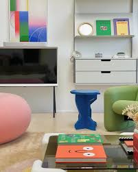 October layout change part 2: I moved my TV to this wall fitted perfectly  in between the USM and Vitsoe. Love this new layout although it makes my  living room feel a