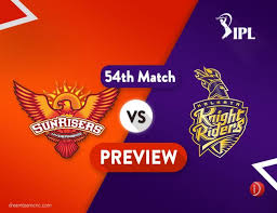 Srh Vs Kkr Dream11 Team Prediction Ipl Match 54 Preview Dream Team Cricket