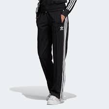 Black And White Adidas Tracksuit Bottoms Firebird Track Pants Black Ed7508 Track Pants Women Black Adidas Pants For Women