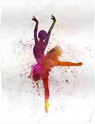Woman Ballerina Ballet Dancer Dancing Poster By Paulrommer In 2021 Ballet Art Dance Art Dancers Art