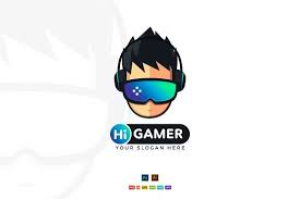 Hi Gamer Gaming Logo Design By Graphicshop On Creativemarket Logo Design Game Logo Design Game Logo