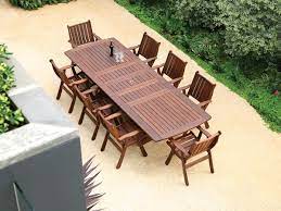 Entertain in style with a magnificent collection of outdoor tables for your deck or that's why at boscov's, we offer an amazing variety of matching tables and chairs that are perfect for. Ipe Wood Dining