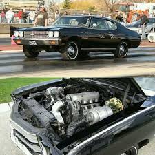 Ultimate Sleeper 70 Chevelle 300 With Steel Wheels And Dog Dish Hubcaps Escalade 6 Liter Twin Turbo Runs 10s In Chevelle Car 70 Chevelle Chevy Chevelle