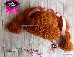 These beautiful crocheted caps conquered the internet on the first day of the publication of the video! Ravelry Cabbage Patch Hat Wig Pattern By Lily Norris